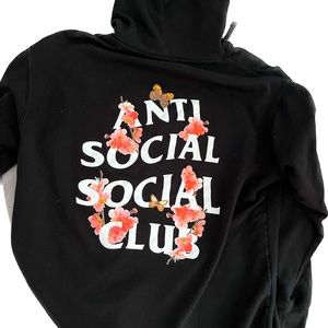 Anti Social Social Club cherry blossom hoodie.